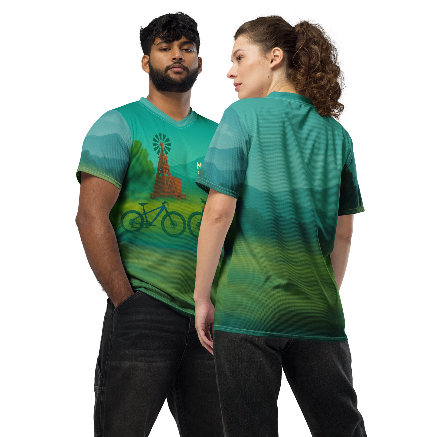 Marriage Behind Bars" MTB Jersey – For Couples Who Shred Together